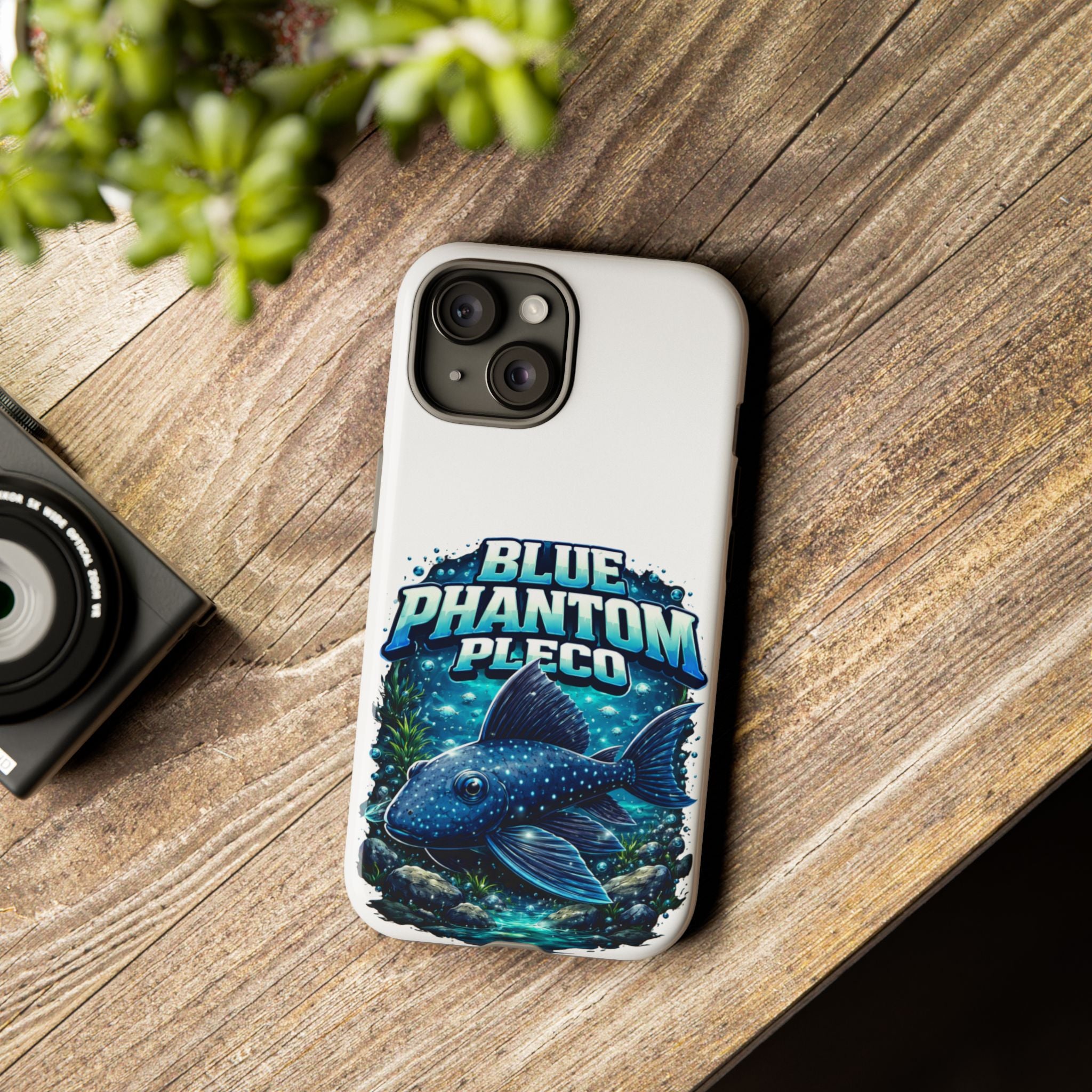 Blue Phantom Pleco Phone Case