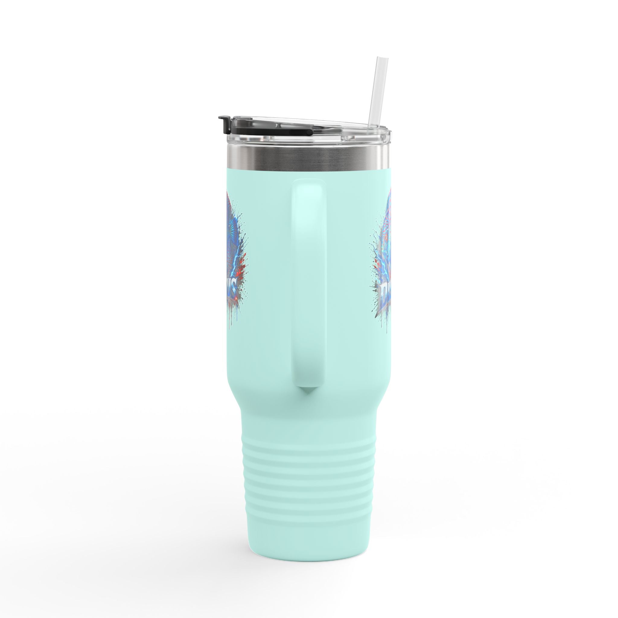 Electric Discus – 40oz Premium Insulated Travel Mug