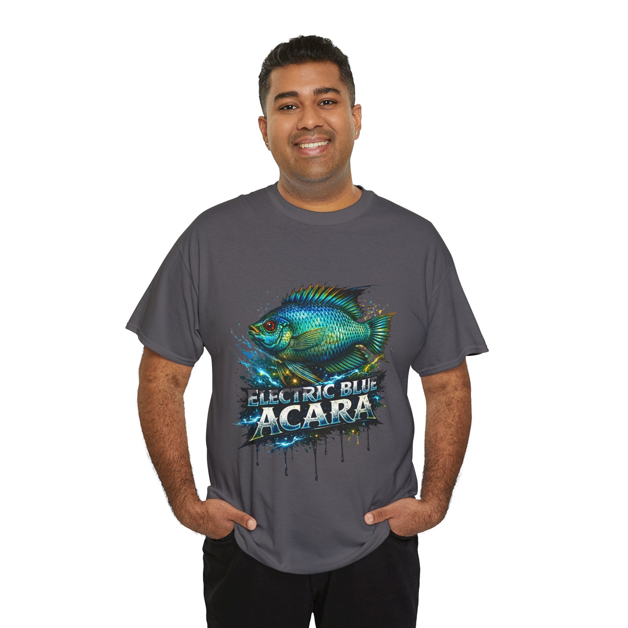Electric Blue Acara – Premium Graphic Tee