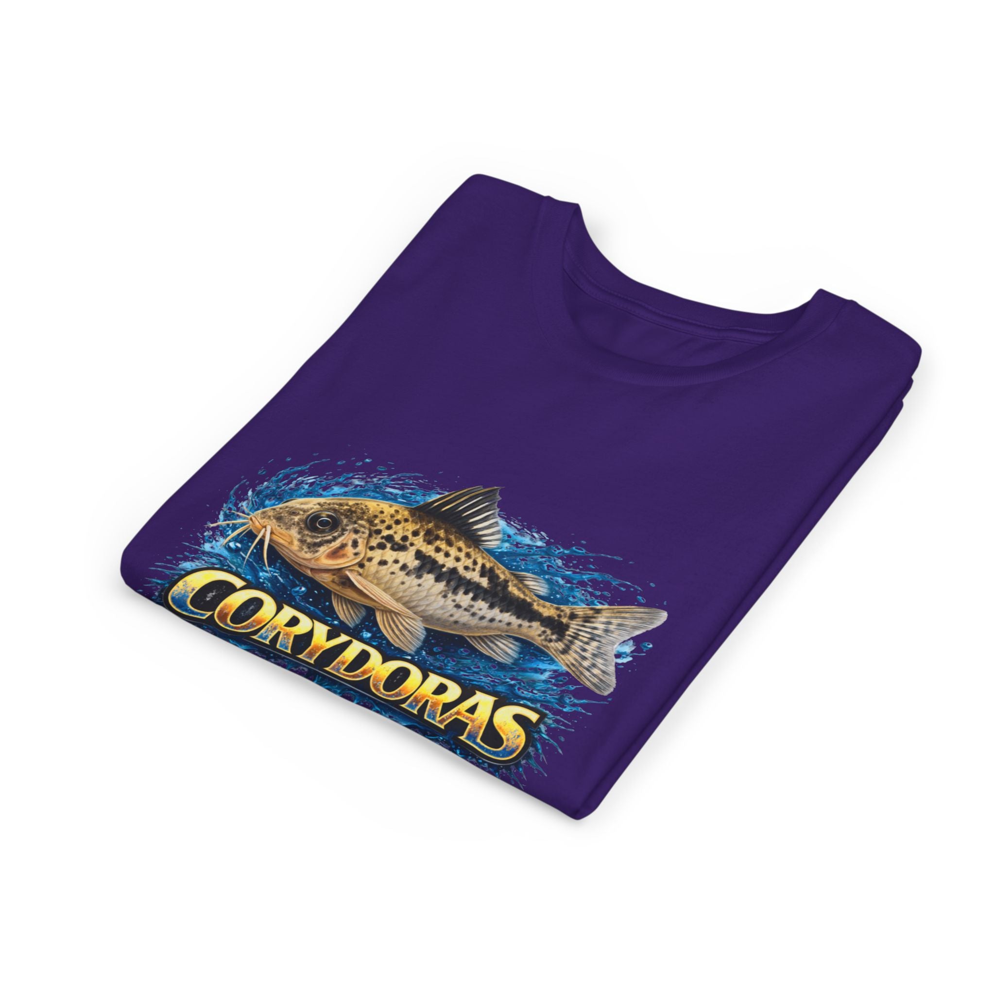 Corydoras Fish Youth Tee – Cute Aquarium Catfish Graphic Shirt