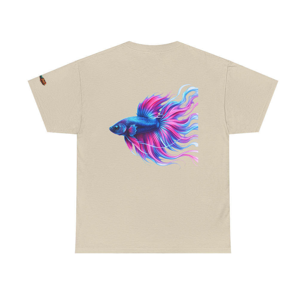 Electric Paint Betta — Classic Heavy Cotton Tee
