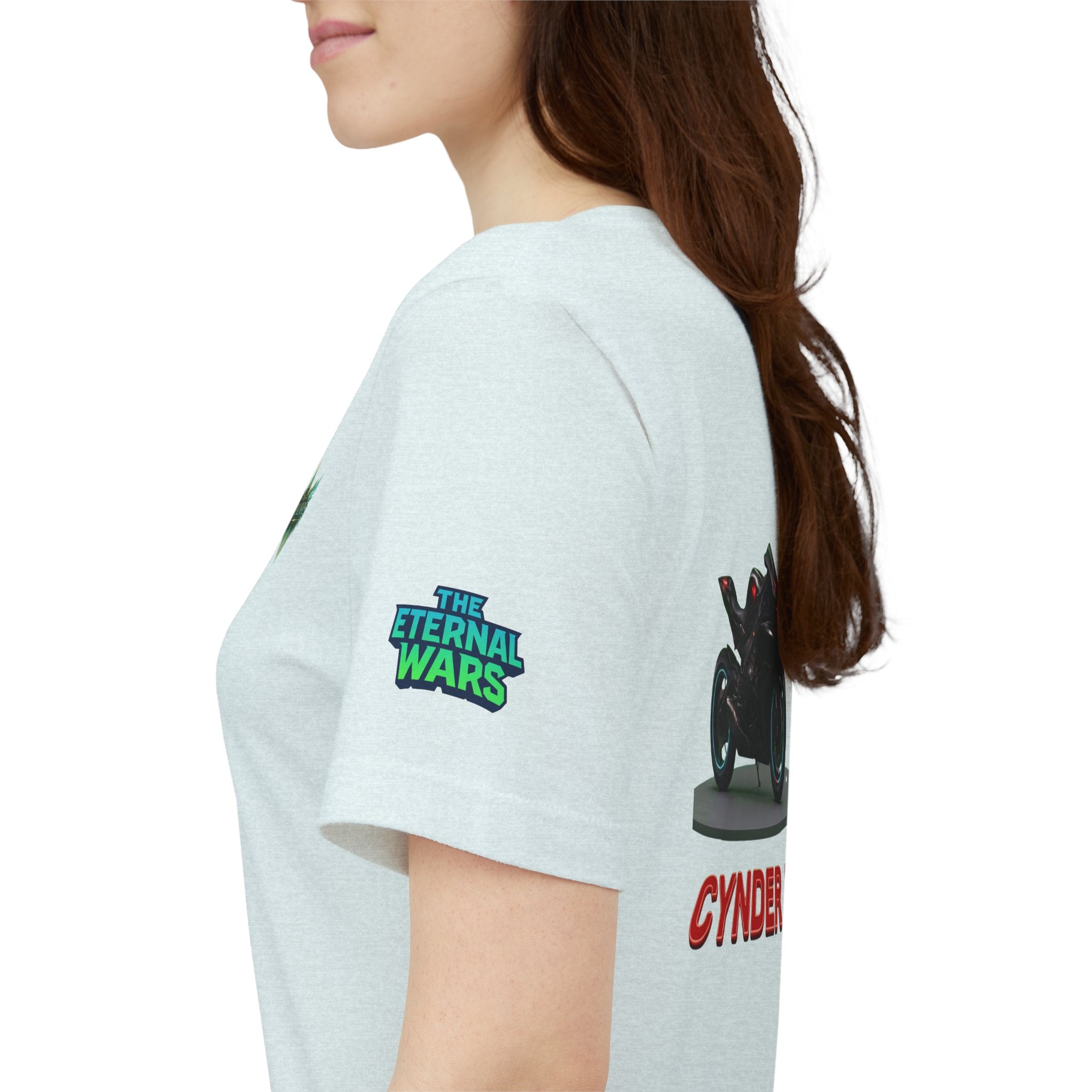 The Eternal Wars Motorcycle Tee — Cynder V Sportbike Graphic Shirt