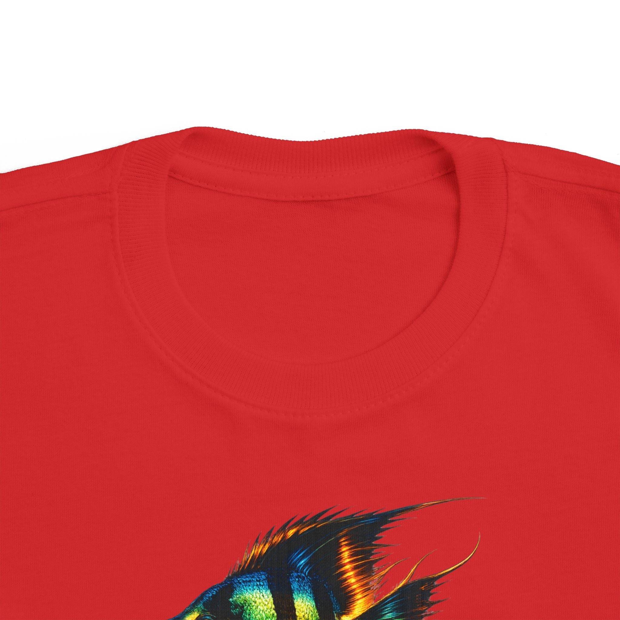 Toddler Fish Tee — Colorful Angelfish Graphic Kids Shirt