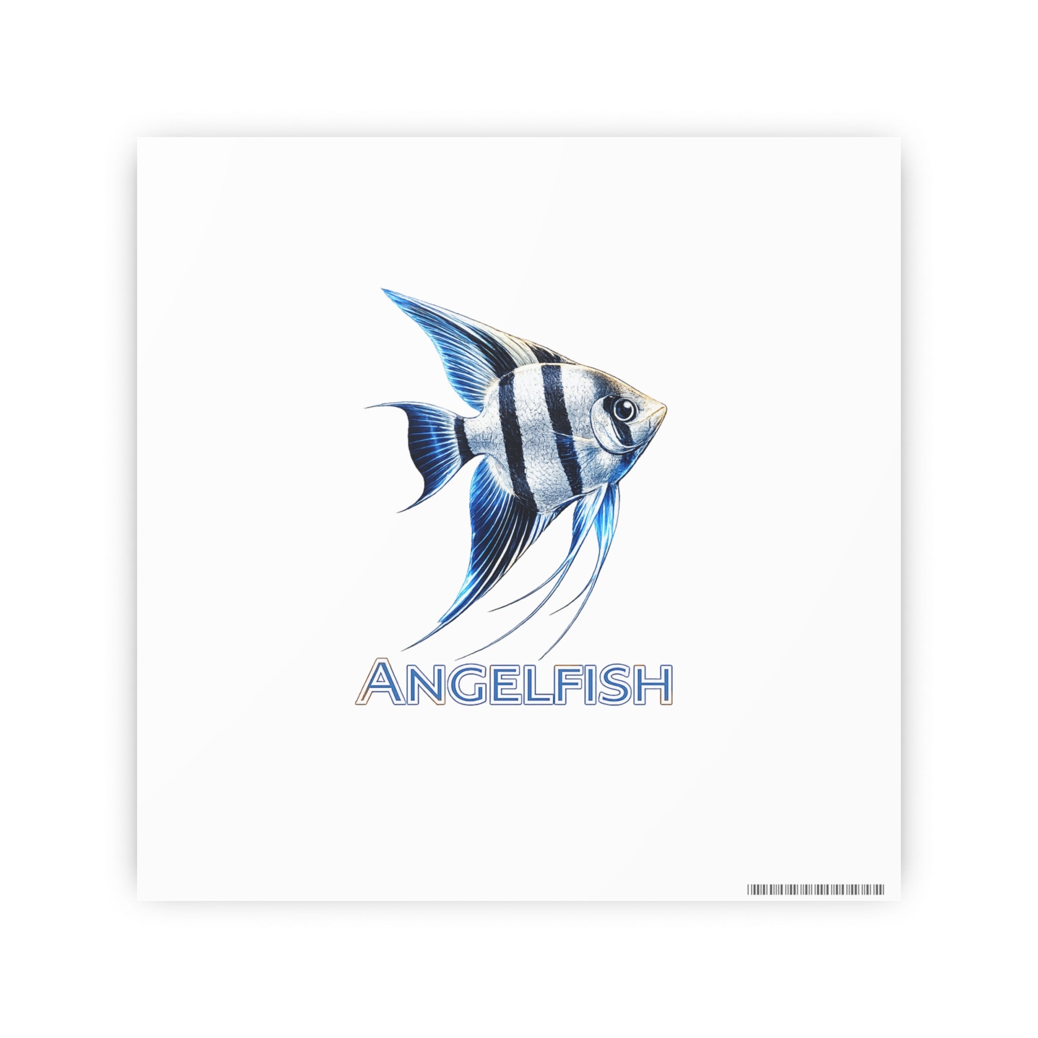 Angelfish – Premium Satin Photo Art Poster