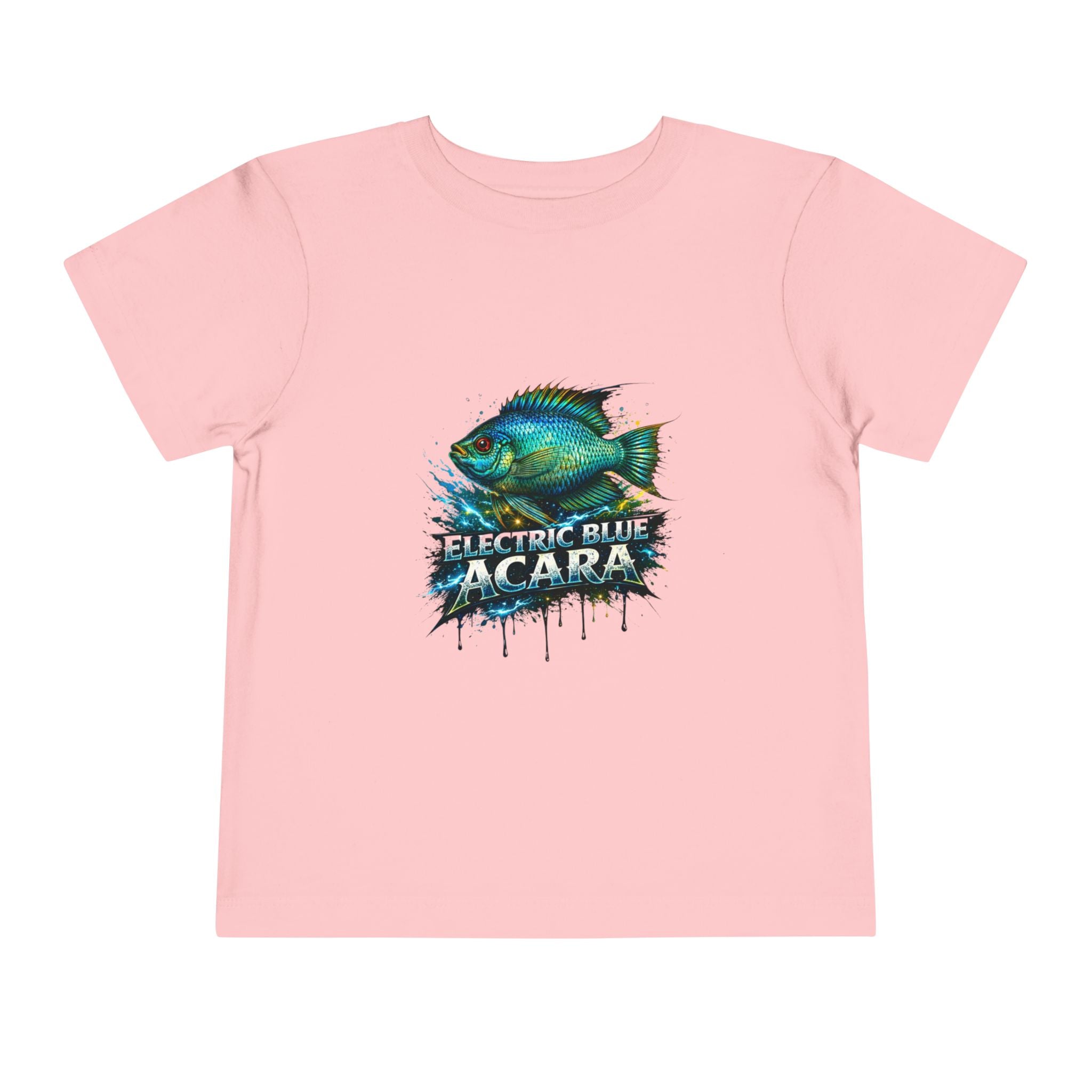 Electric Blue Acara – Toddler Graphic Tee