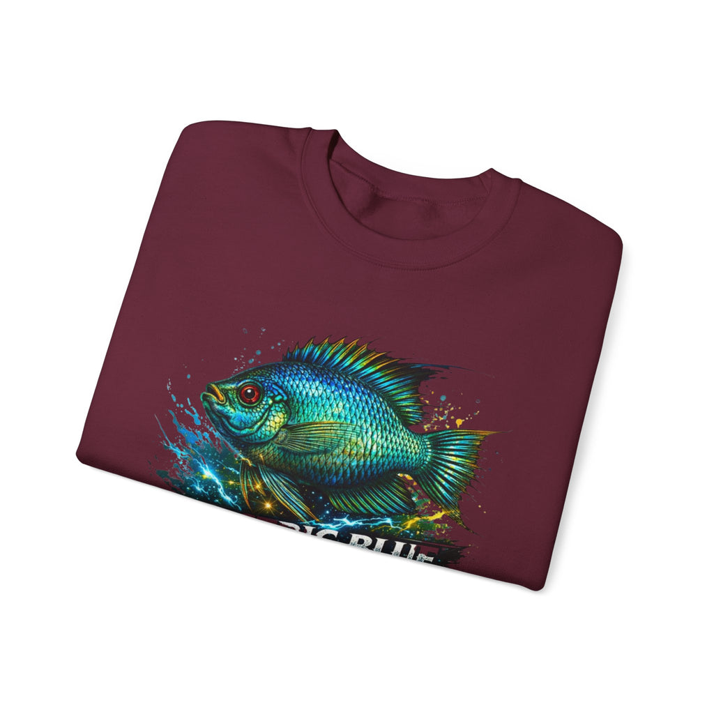Electric Blue Acara – Heavy Blend™ Crewneck Sweatshirt