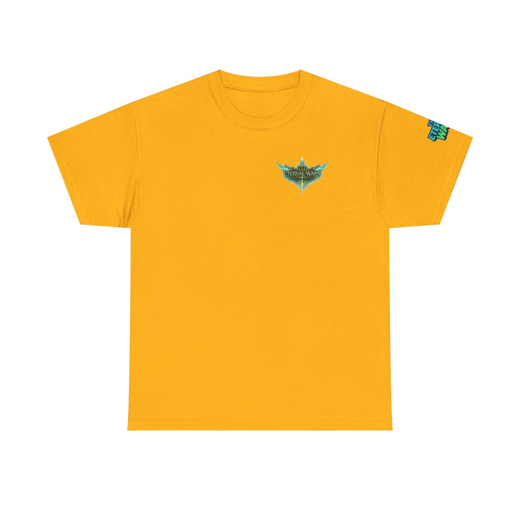The Eternal Wars Graphic Tee – "Cambria" Winged Warrior Shirt
