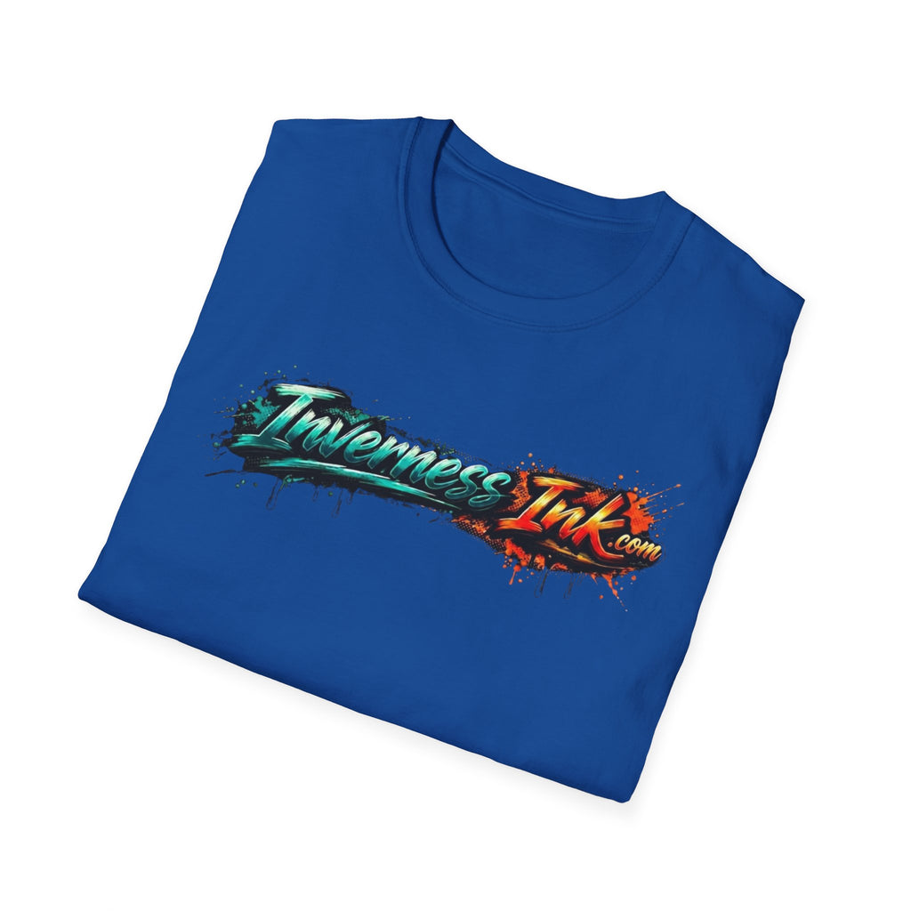 Electric Discus Fish T-Shirt - King of the Aquarium Lightning Art