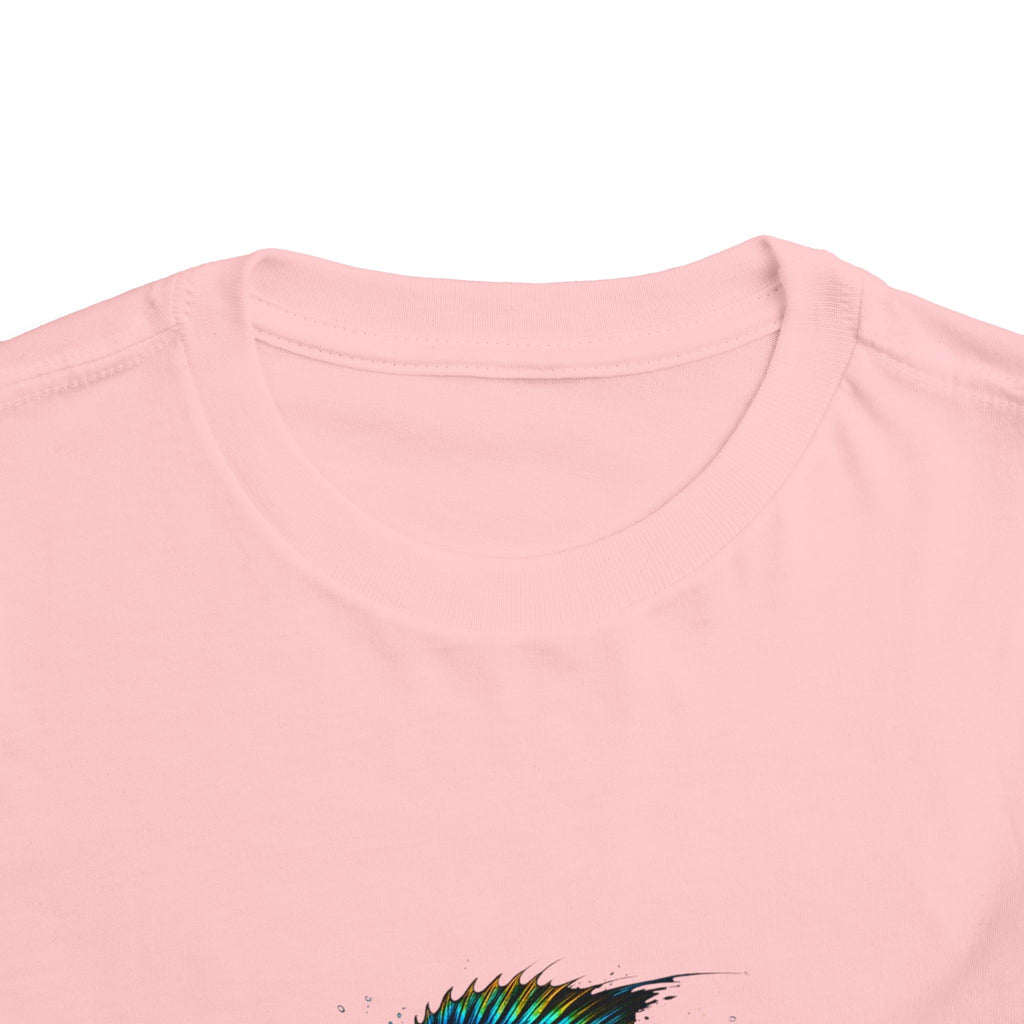 Electric Blue Acara – Toddler Graphic Tee