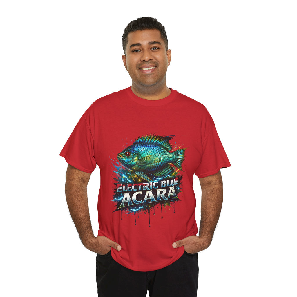 Electric Blue Acara – Premium Graphic Tee