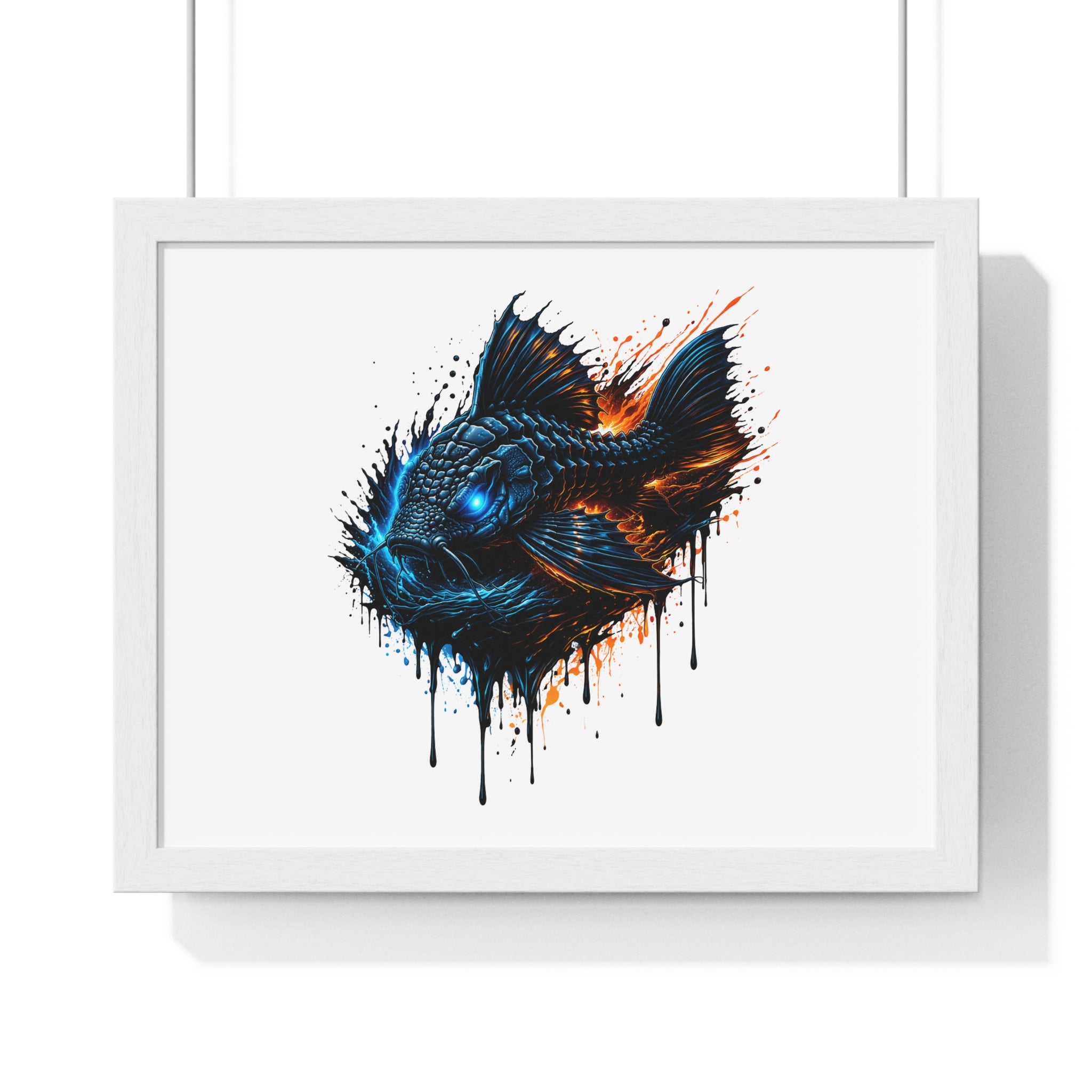 Armored Pleco L-185– Premium Wood-Framed Poster