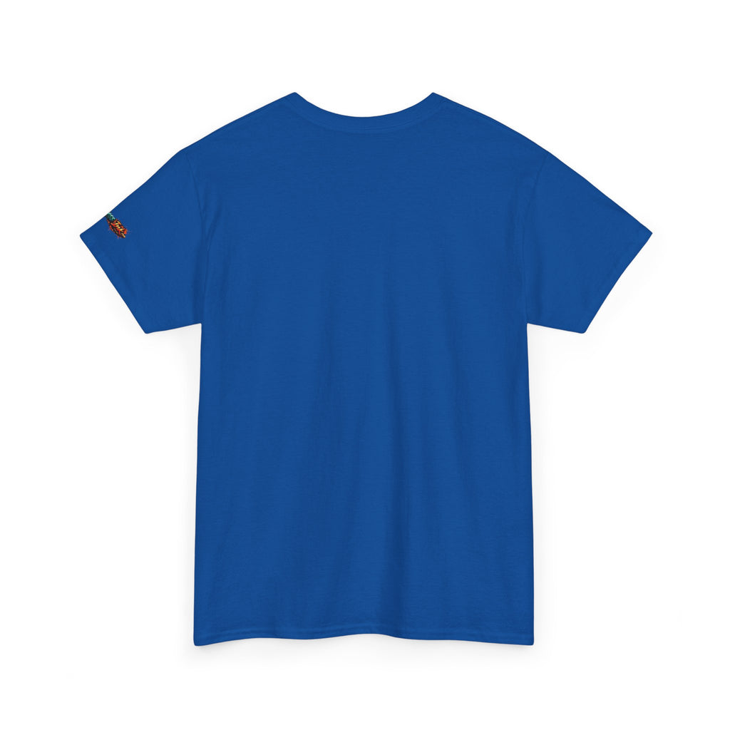 Angelfish Graphic Tee — Blue Tropical Fish Shirt