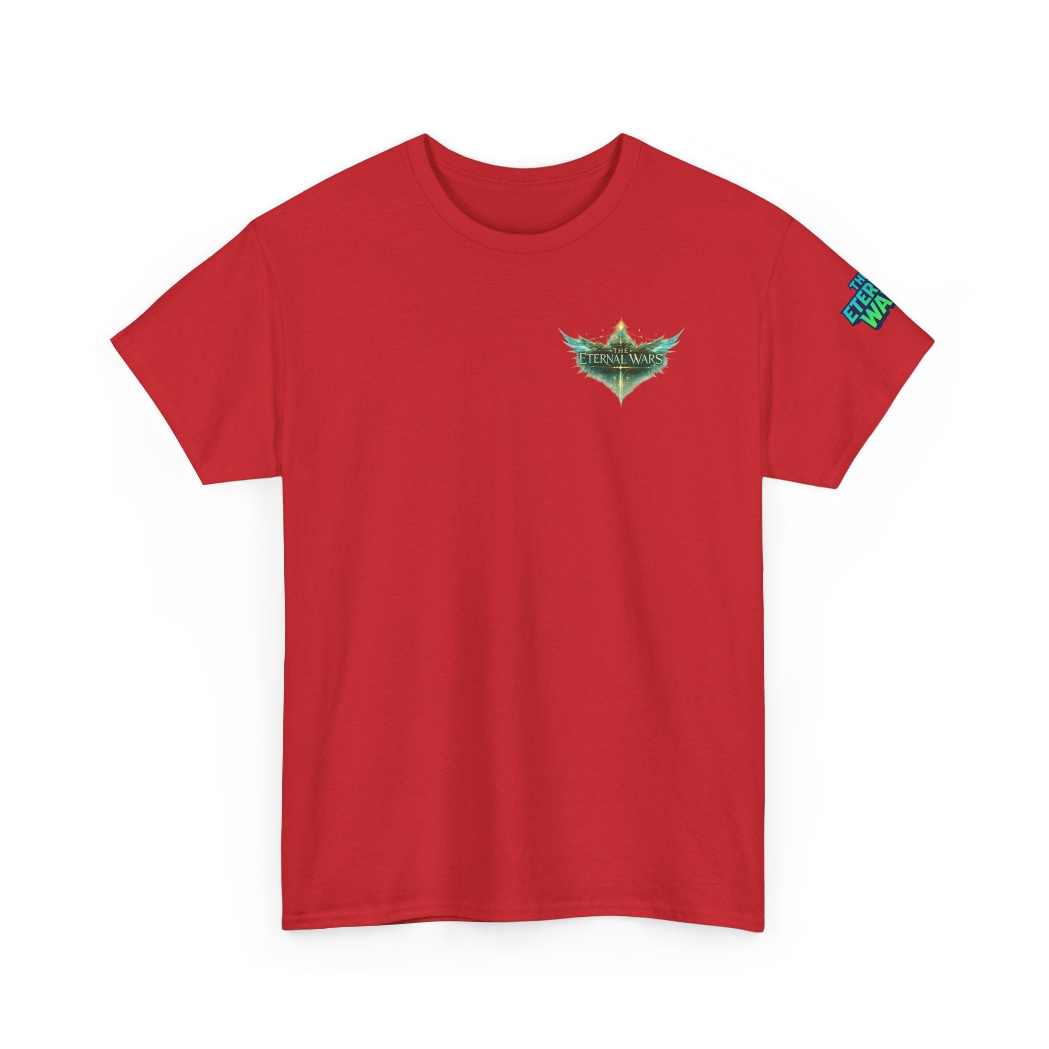 The Eternal Wars Graphic Tee – "Cambria" Winged Warrior Shirt