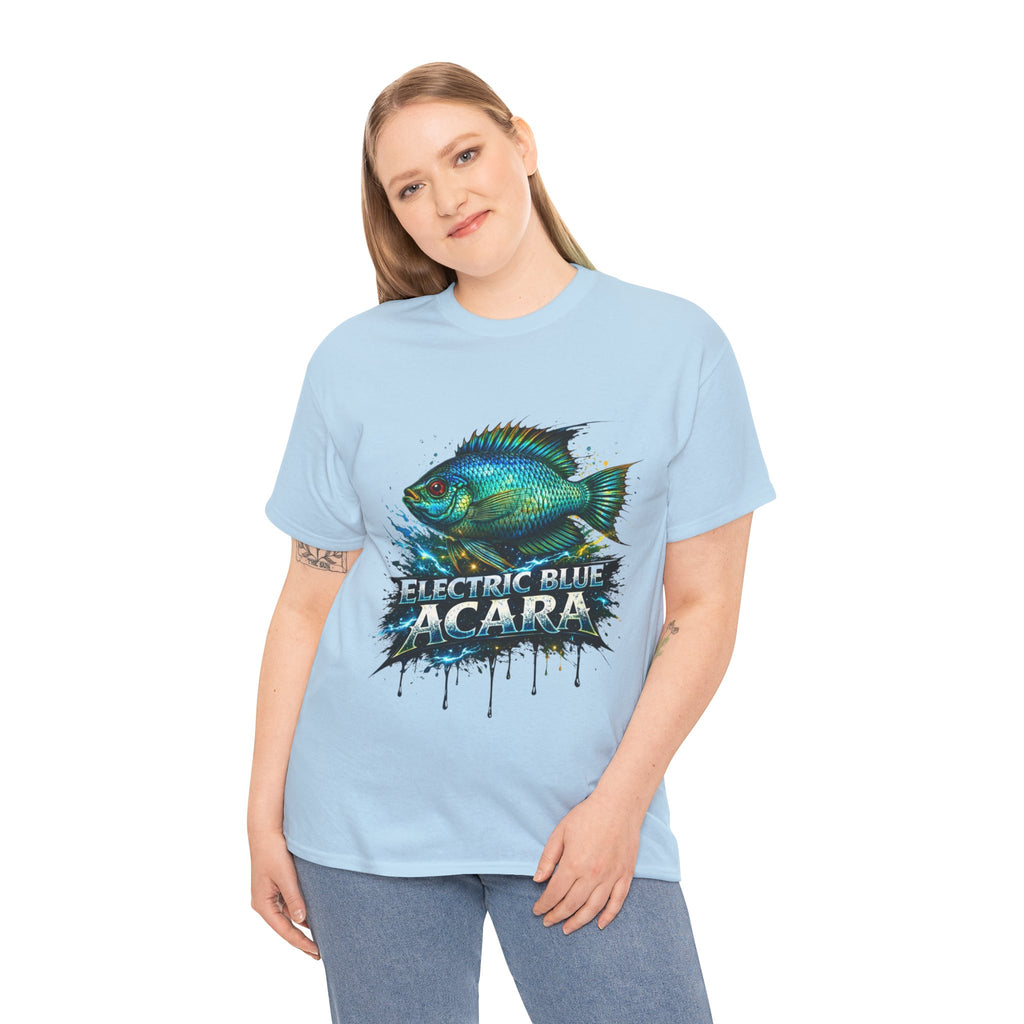 Electric Blue Acara – Premium Graphic Tee