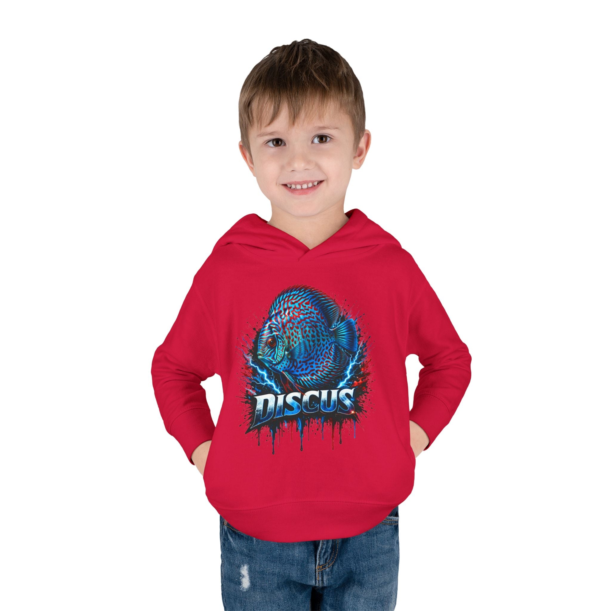 Electric Discus – Toddler Premium "Lightning" Fleece Hoodie