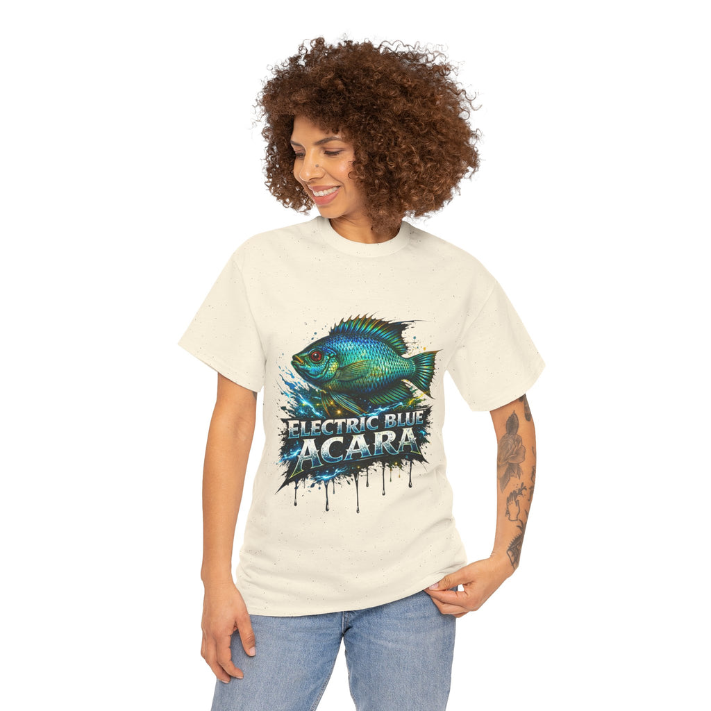 Electric Blue Acara – Premium Graphic Tee