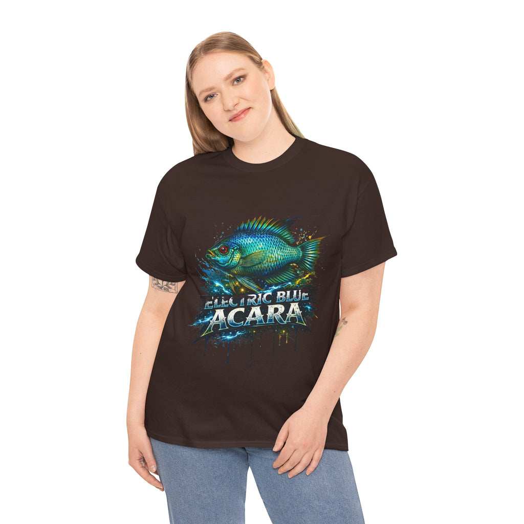 Electric Blue Acara – Premium Graphic Tee