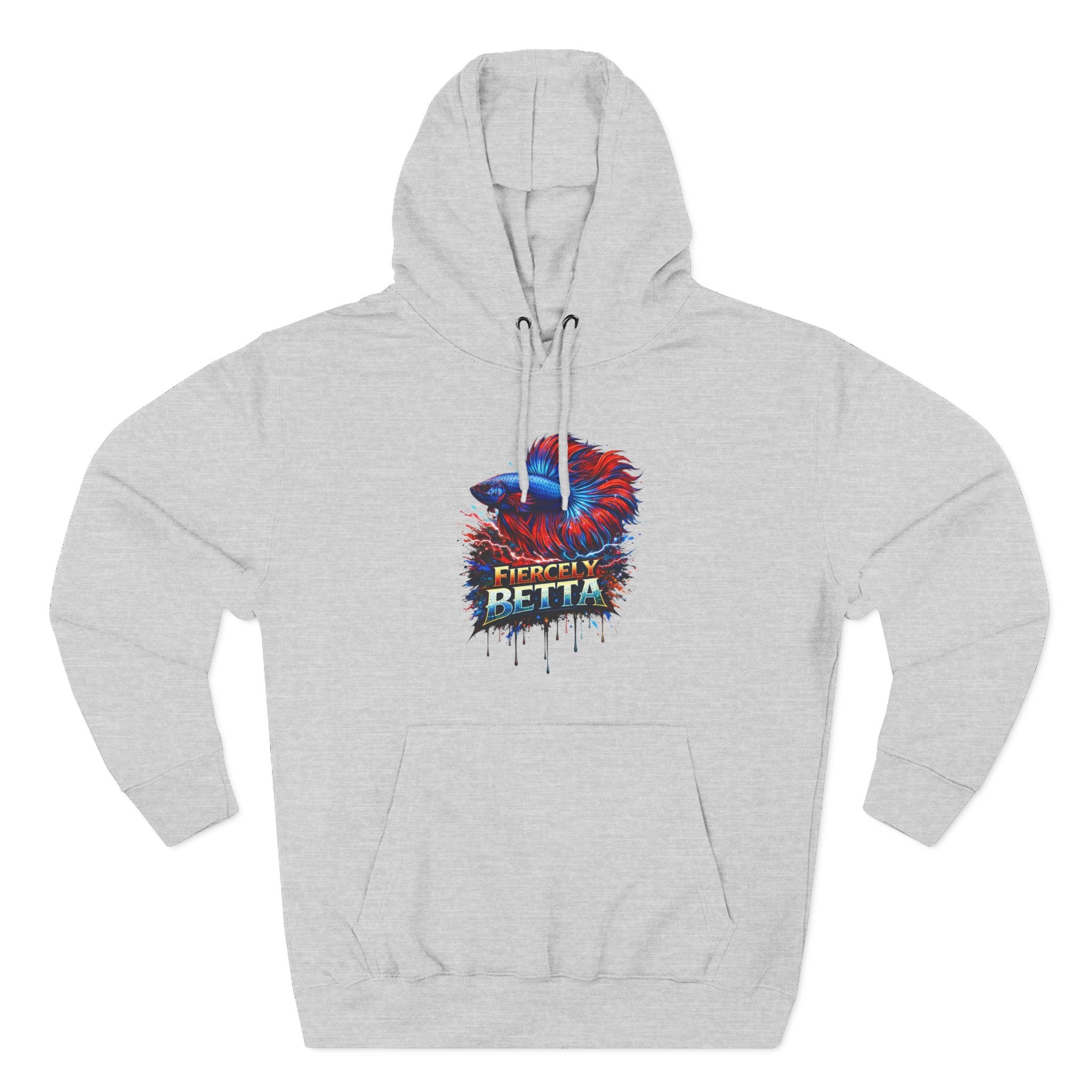 Fiercely Betta – Premium "Neon Flare" 3-End Fleece Hoodie