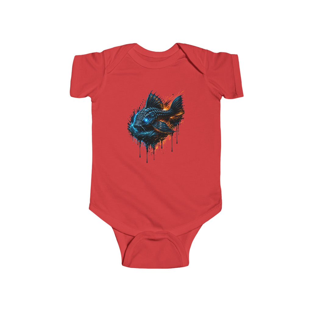 Armored Pleco L-185 – Infant Premium Fine Jersey Bodysuit