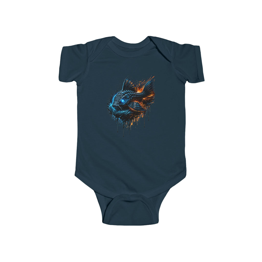 Armored Pleco L-185 – Infant Premium Fine Jersey Bodysuit