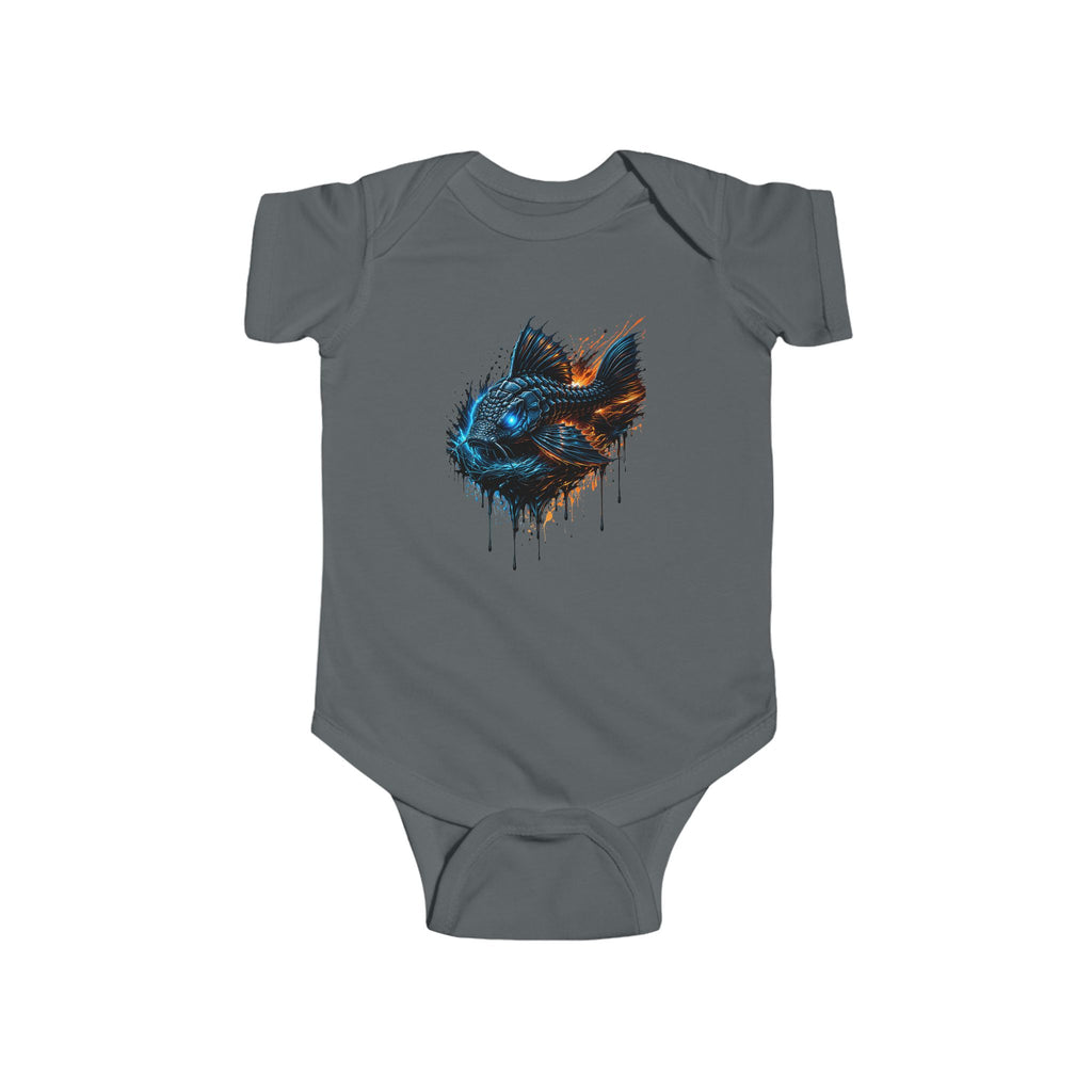 Armored Pleco L-185 – Infant Premium Fine Jersey Bodysuit