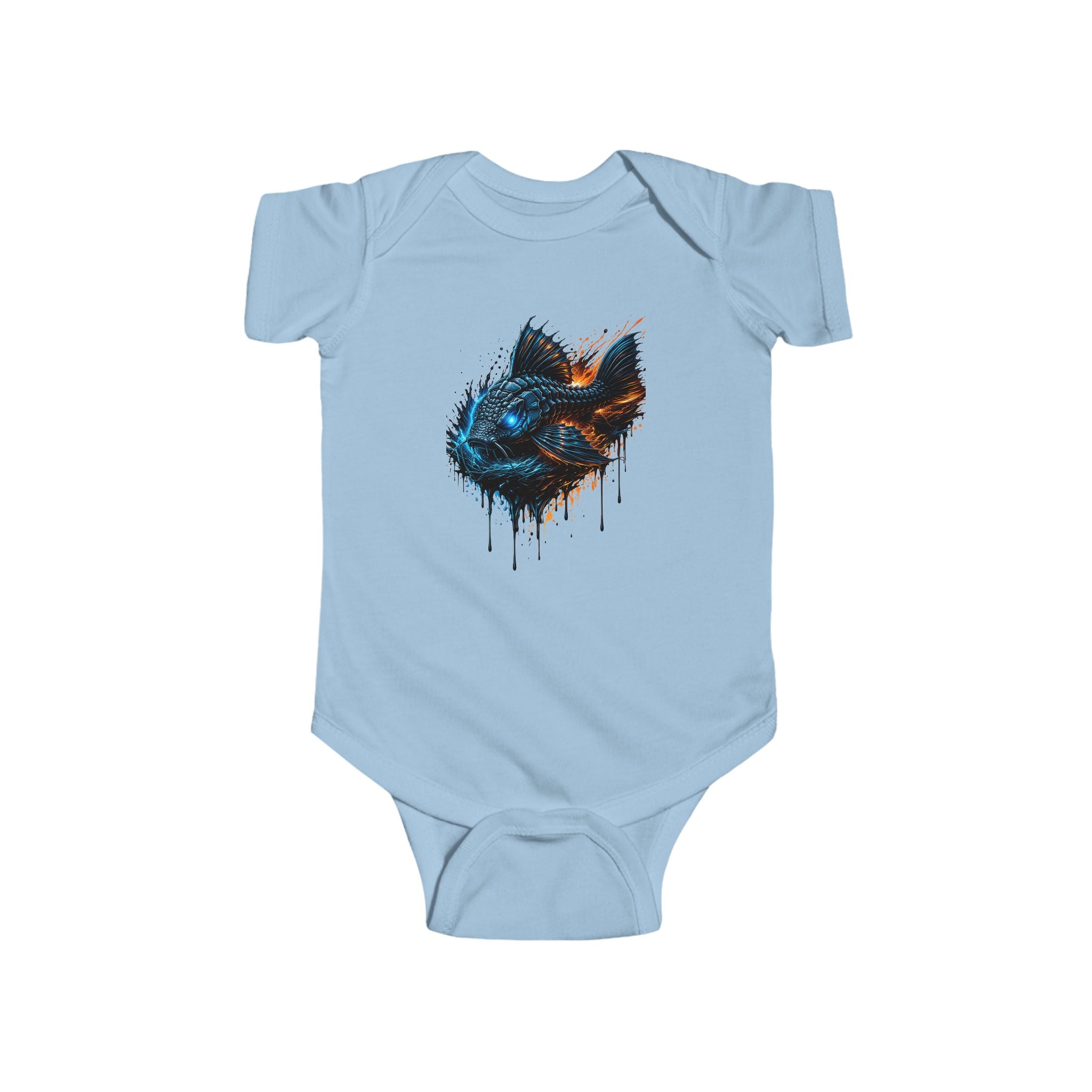 Armored Pleco L-185 – Infant Premium Fine Jersey Bodysuit