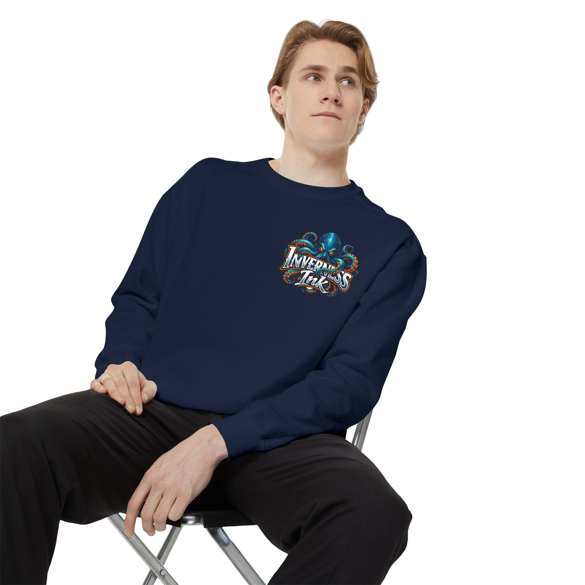Betta Bliss Sweatshirt — Colorful Betta Fish Graphic Crewneck