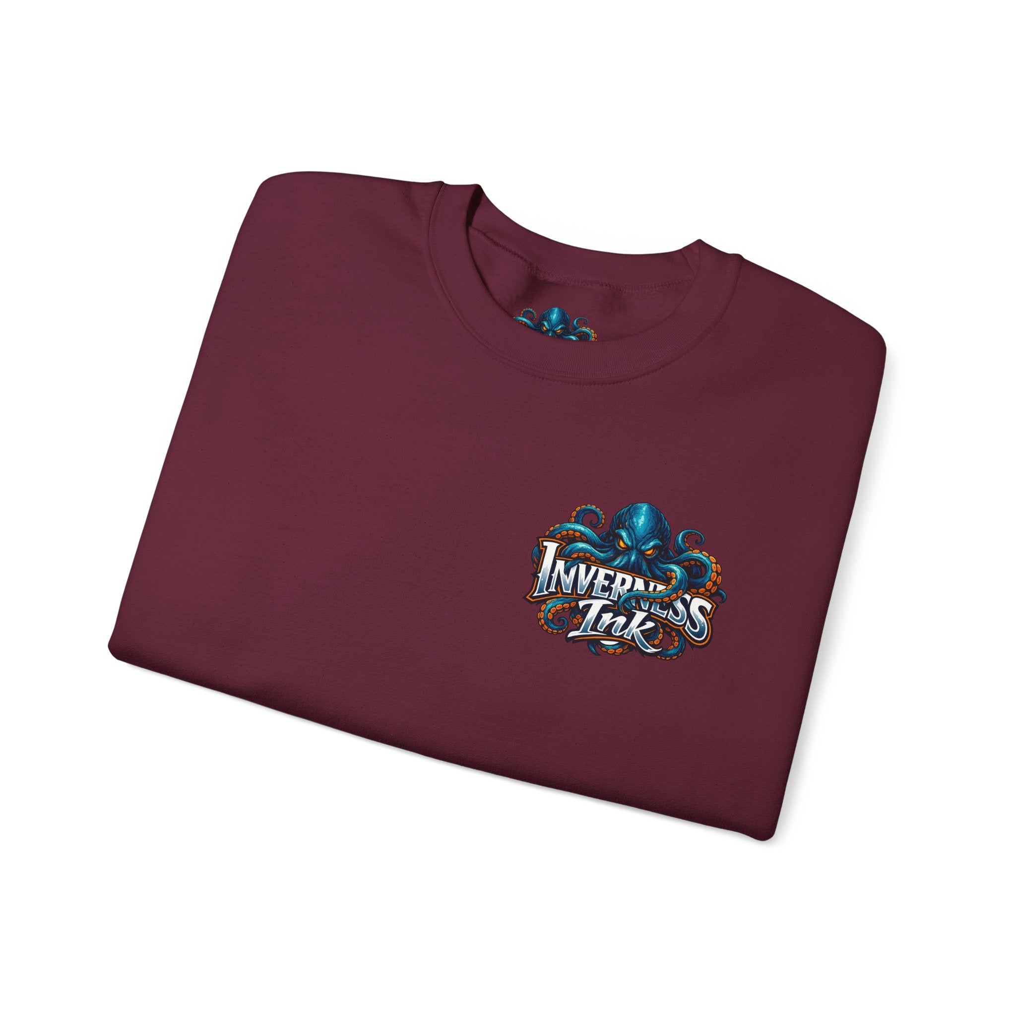 Betta Fish Crewneck Sweatshirt — Colorful Neon Tropical Fish Graphic