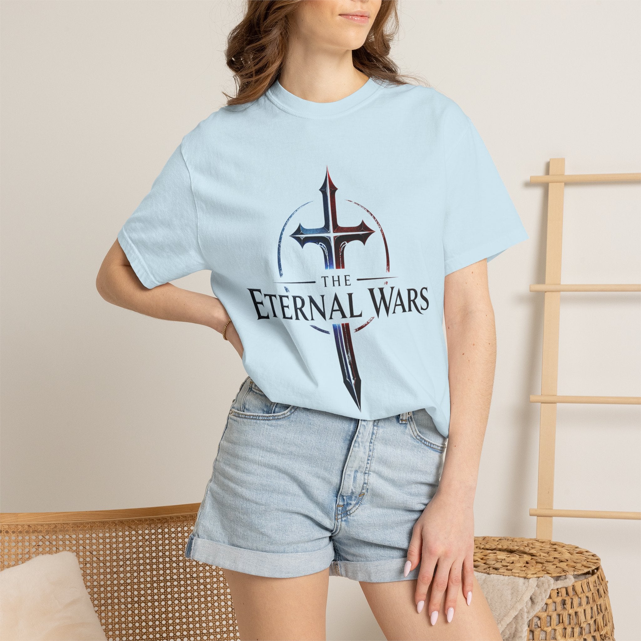 The Eternal Wars Sword Crest Tee