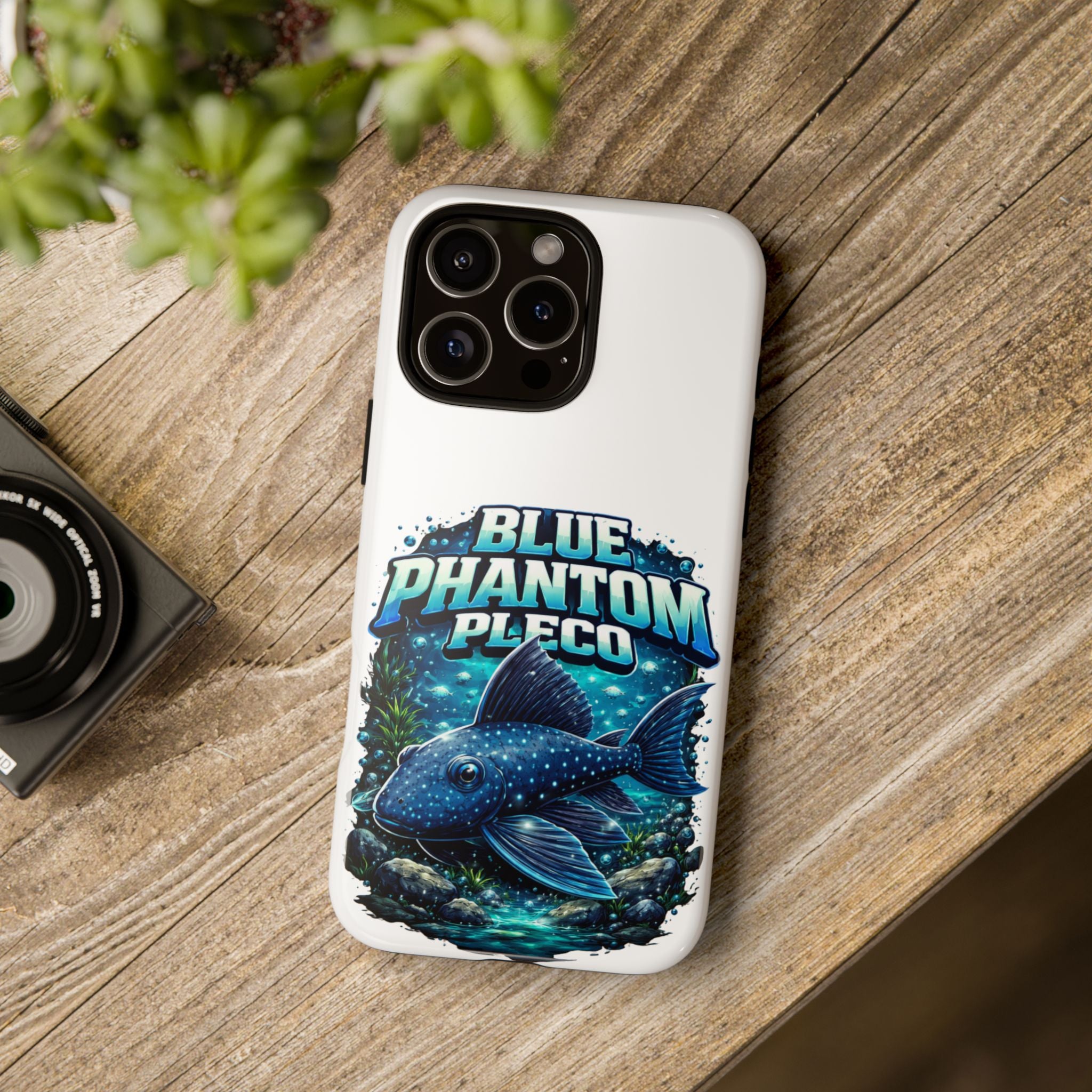 Blue Phantom Pleco Phone Case