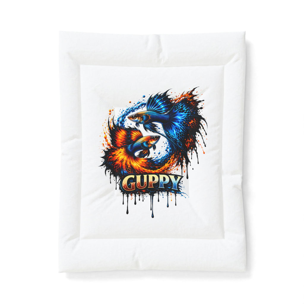 Fire & Ice Guppy – Premium "Infinite Flow" Cotton Comforter