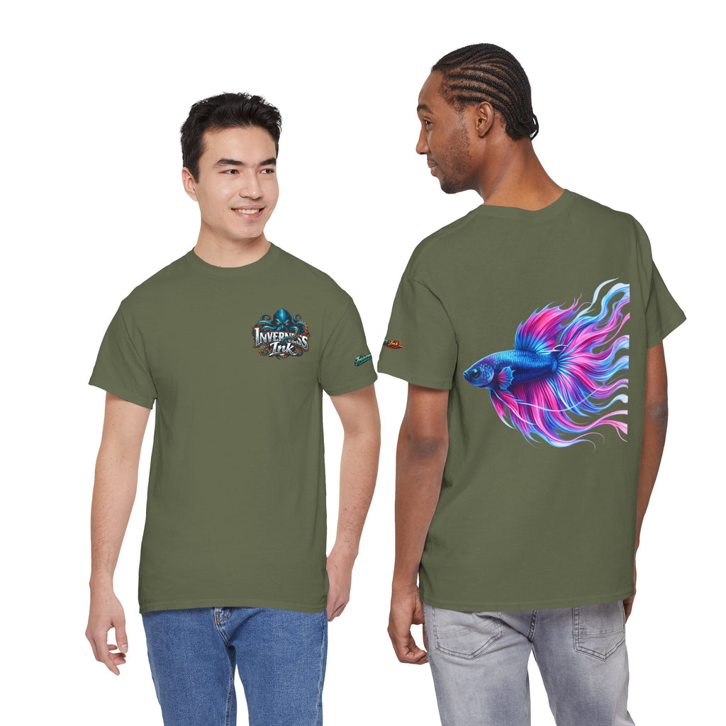 Electric Paint Betta — Classic Heavy Cotton Tee