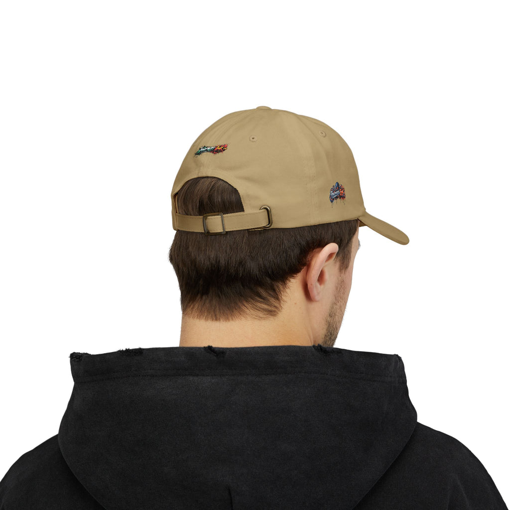 Betta Fish Dad Cap – Embroidered Color Splash Fish Baseball Hat