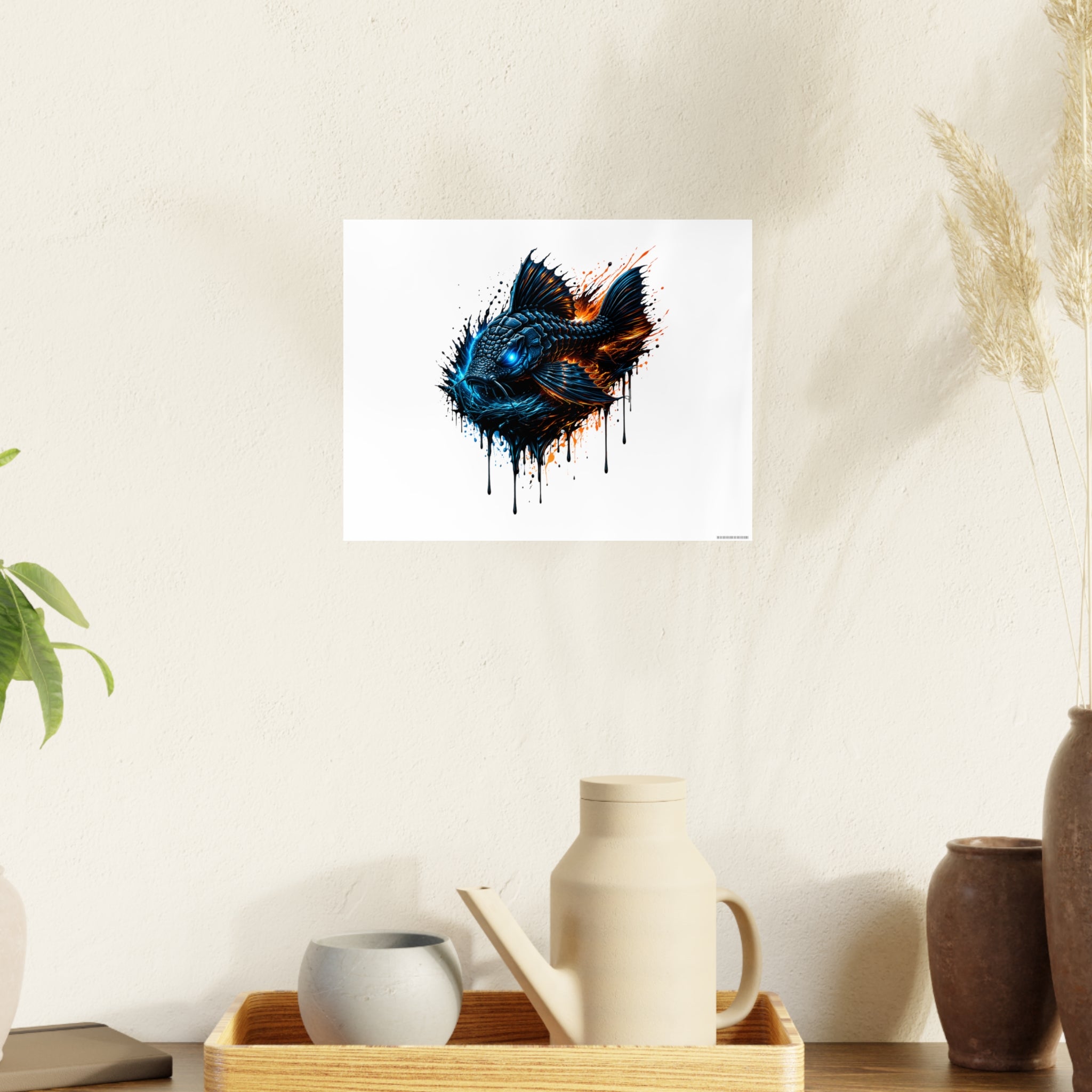 Armored Pleco L-185 – Premium Satin Photo Art Poster