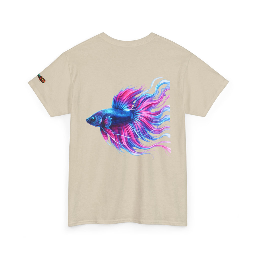 Electric Paint Betta — Classic Heavy Cotton Tee