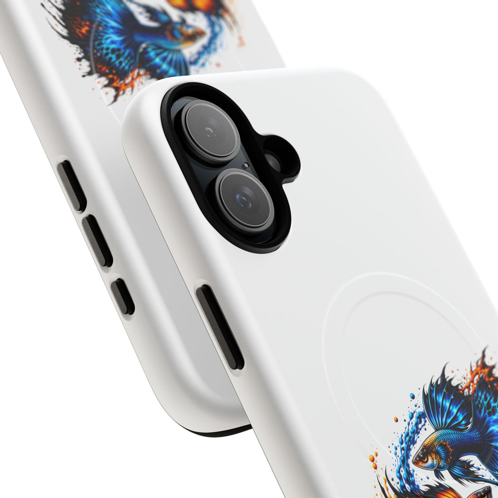 Fire & Ice Guppy – "Neon Flare" Magnetic Impact Case