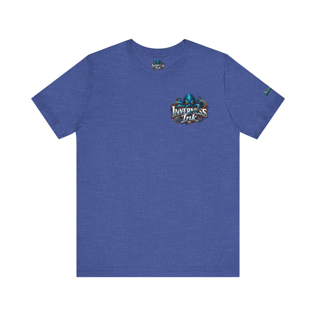 Betta Fish Graphic Tee — Vibrant Blue & Pink Aquatic Art T‑Shirt