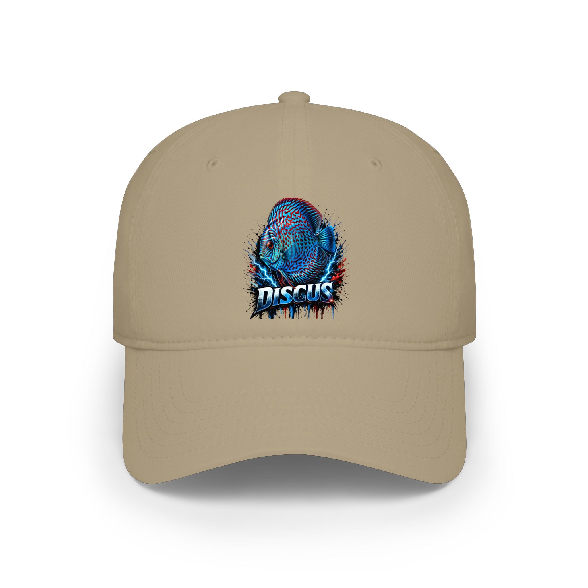 Discus Fish Low Profile Baseball Cap – Aquatic Hat