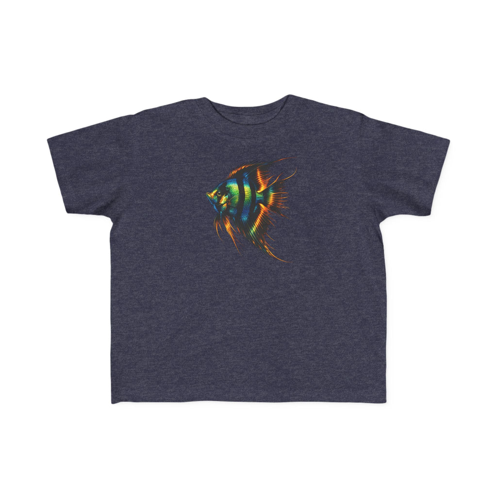 Toddler Fish Tee — Colorful Angelfish Graphic Kids Shirt