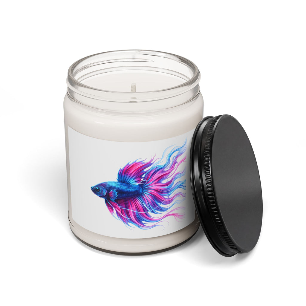 Betta Fish Soy Candle — 9oz Scented Artistic Aquarium Candle