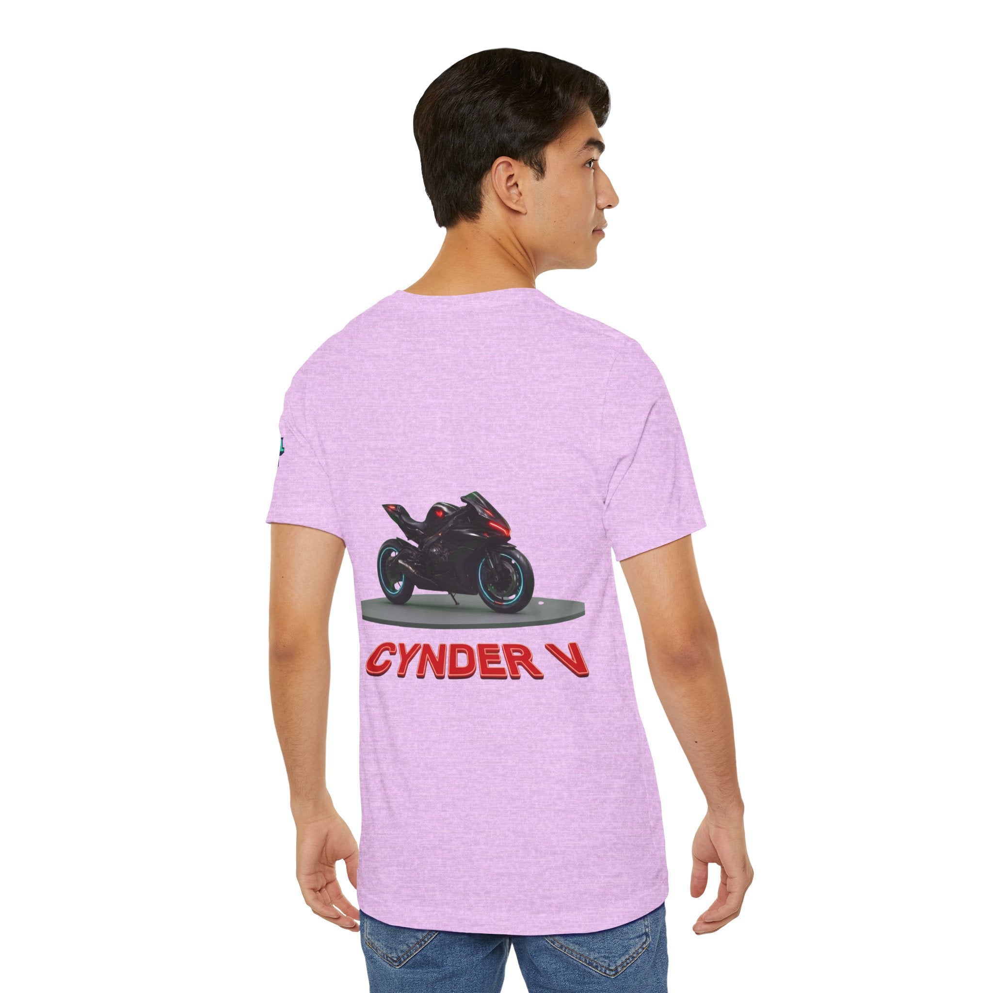 The Eternal Wars Motorcycle Tee — Cynder V Sportbike Graphic Shirt