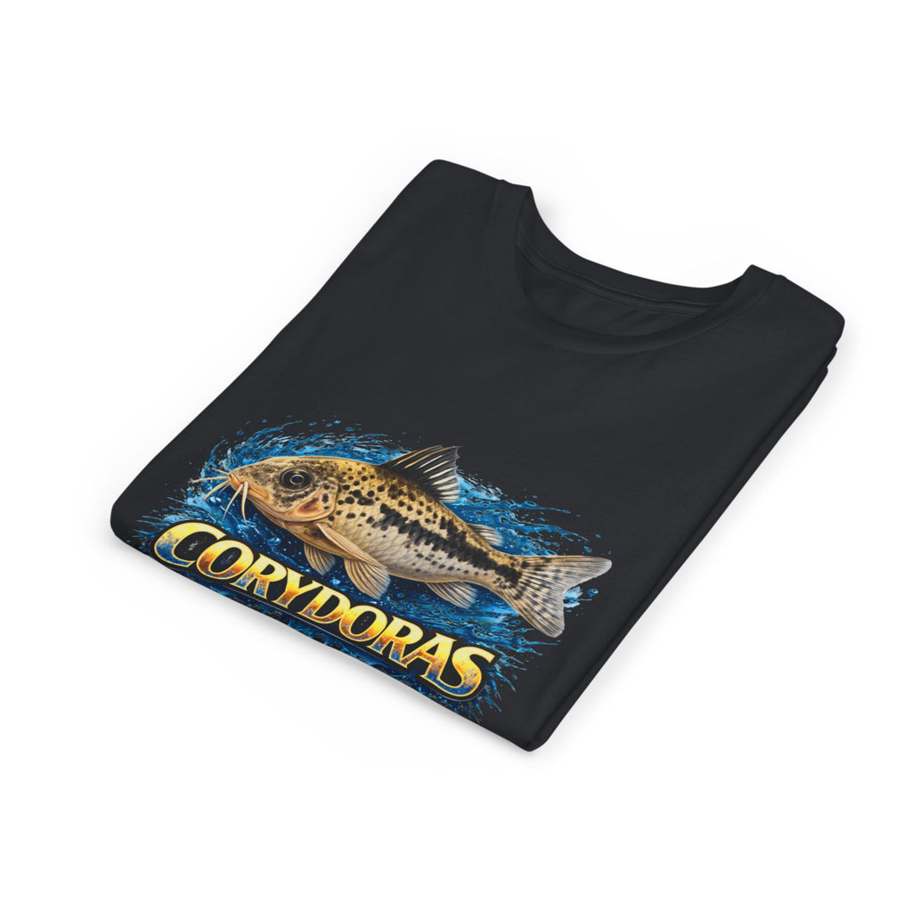 Corydoras Fish Youth Tee – Cute Aquarium Catfish Graphic Shirt