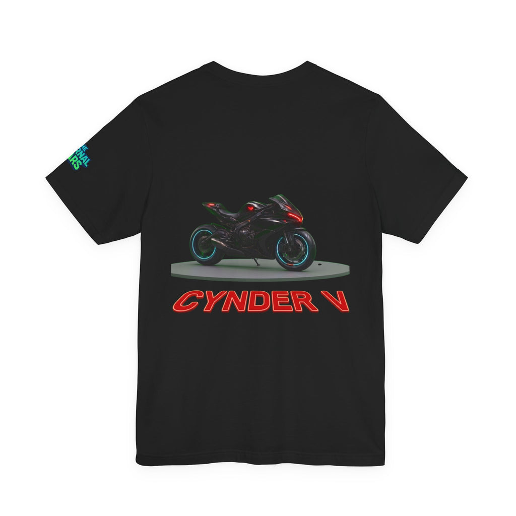 The Eternal Wars Motorcycle Tee — Cynder V Sportbike Graphic Shirt