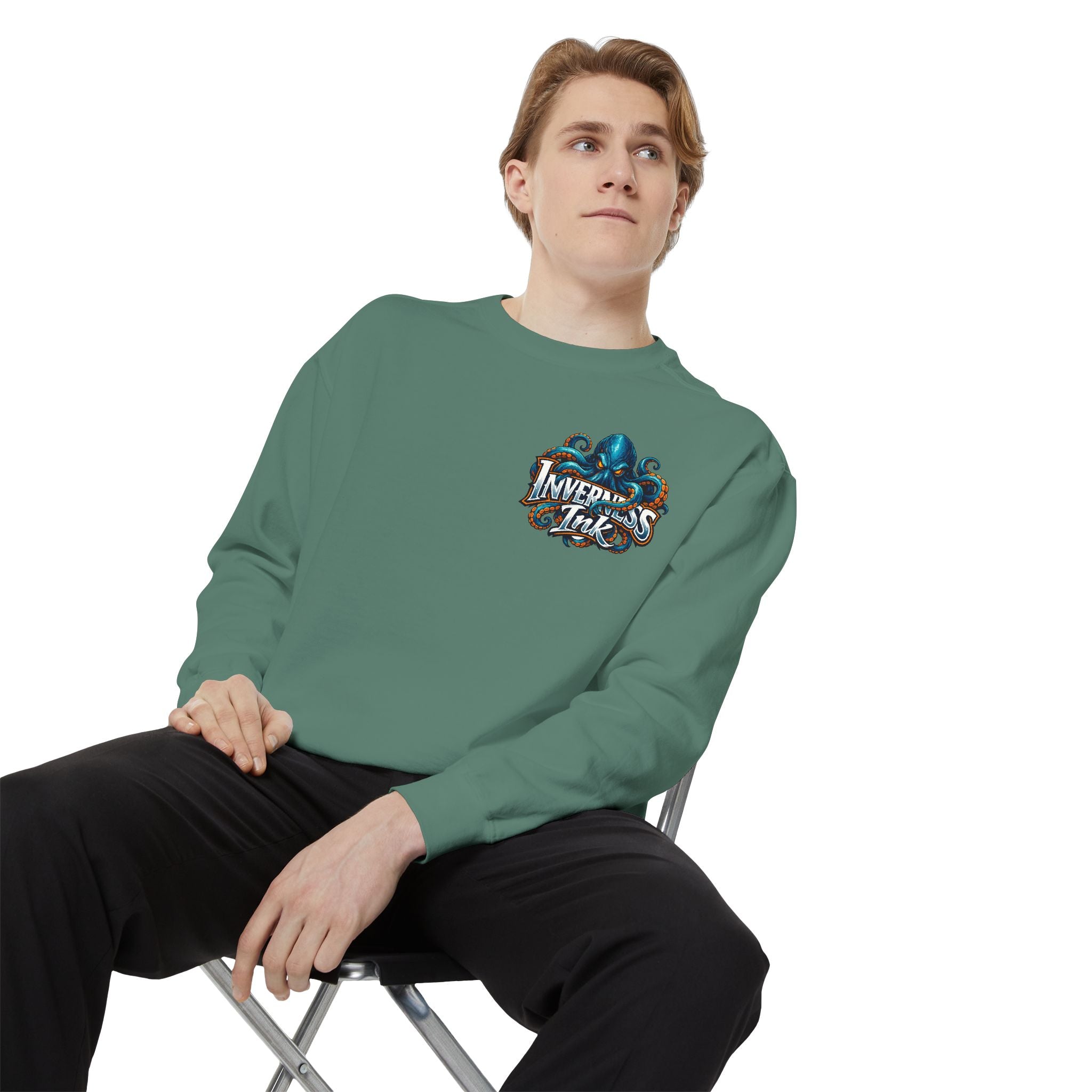 Betta Bliss Sweatshirt — Colorful Betta Fish Graphic Crewneck
