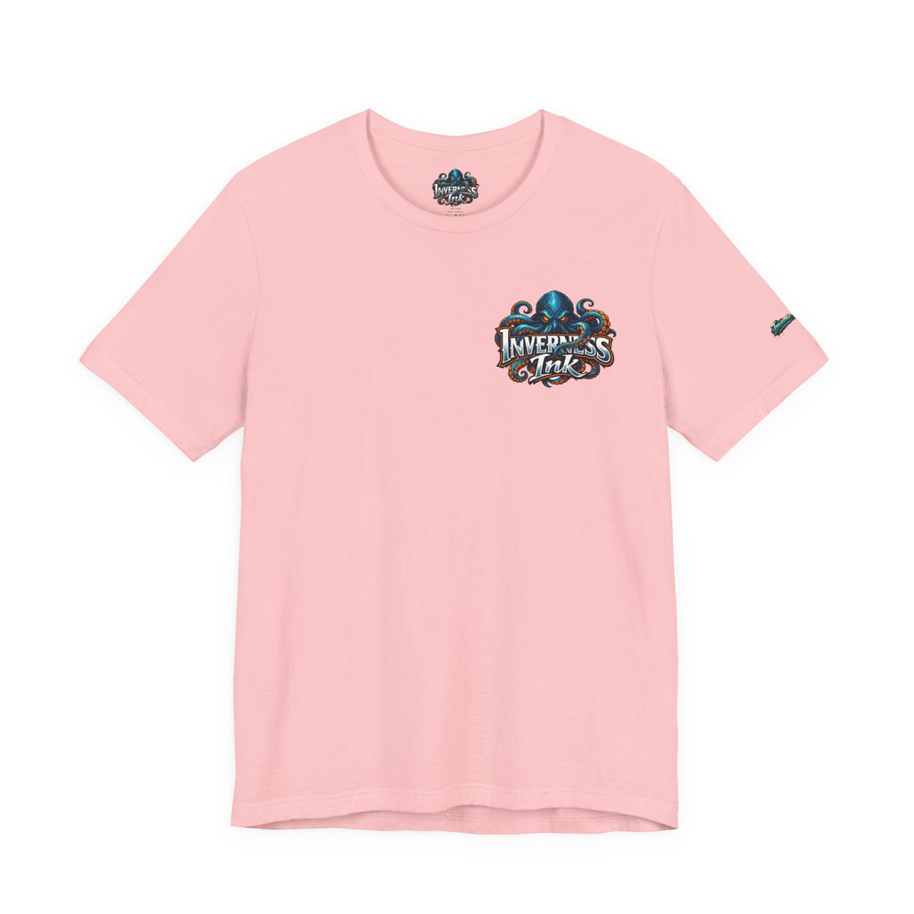 Betta Fish Graphic Tee — Vibrant Blue & Pink Aquatic Art T‑Shirt