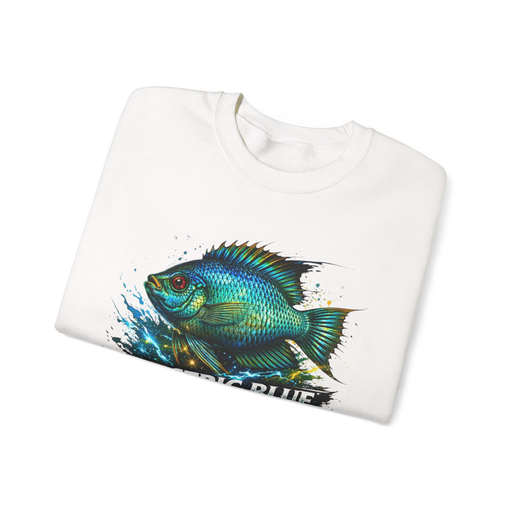 Electric Blue Acara – Heavy Blend™ Crewneck Sweatshirt