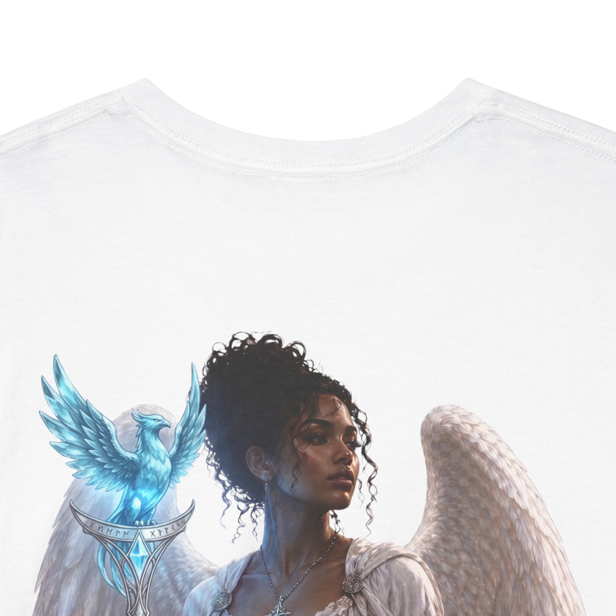 The Eternal Wars Graphic Tee – "Cambria" Winged Warrior Shirt