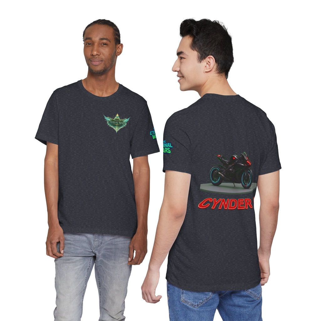 The Eternal Wars Motorcycle Tee — Cynder V Sportbike Graphic Shirt