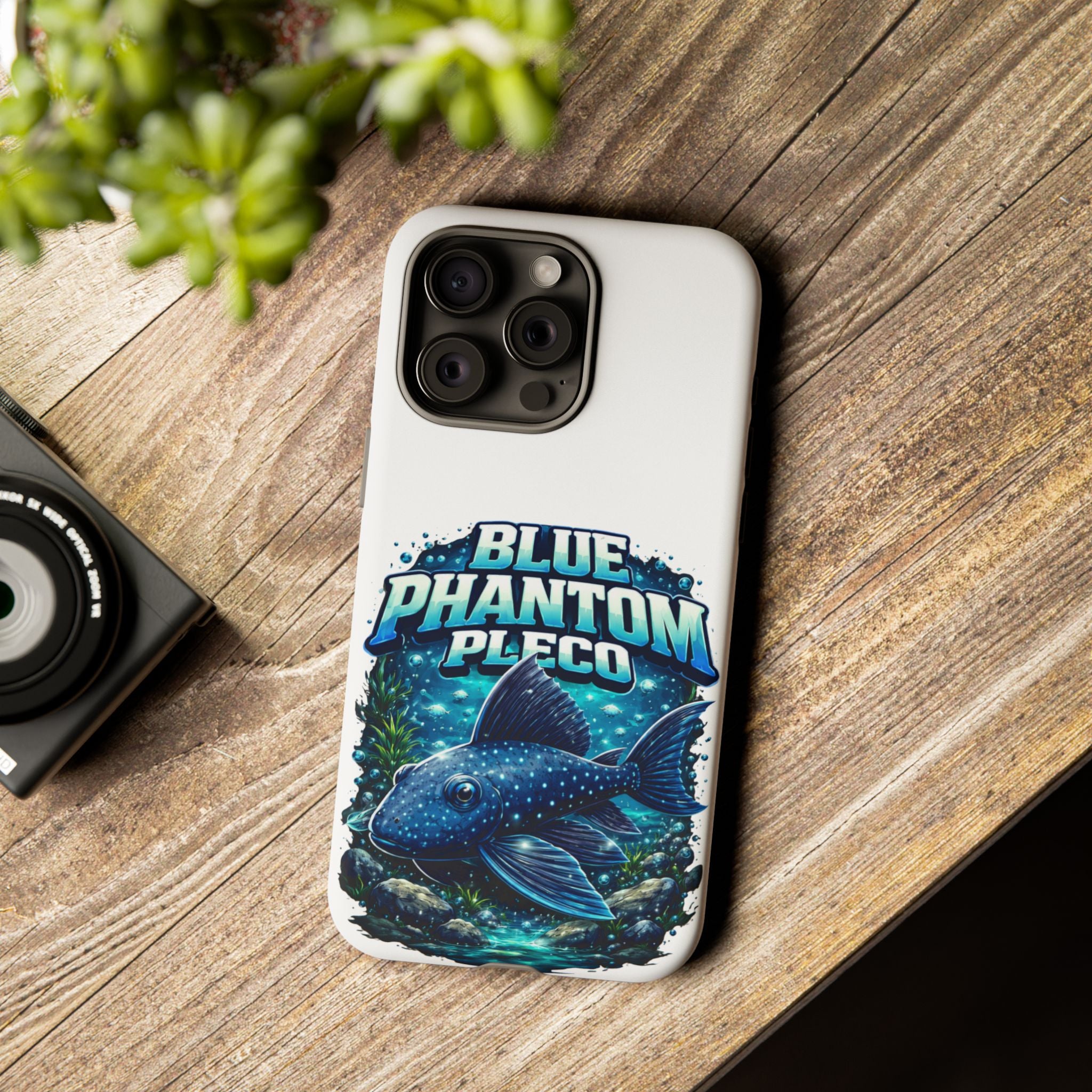 Blue Phantom Pleco Phone Case