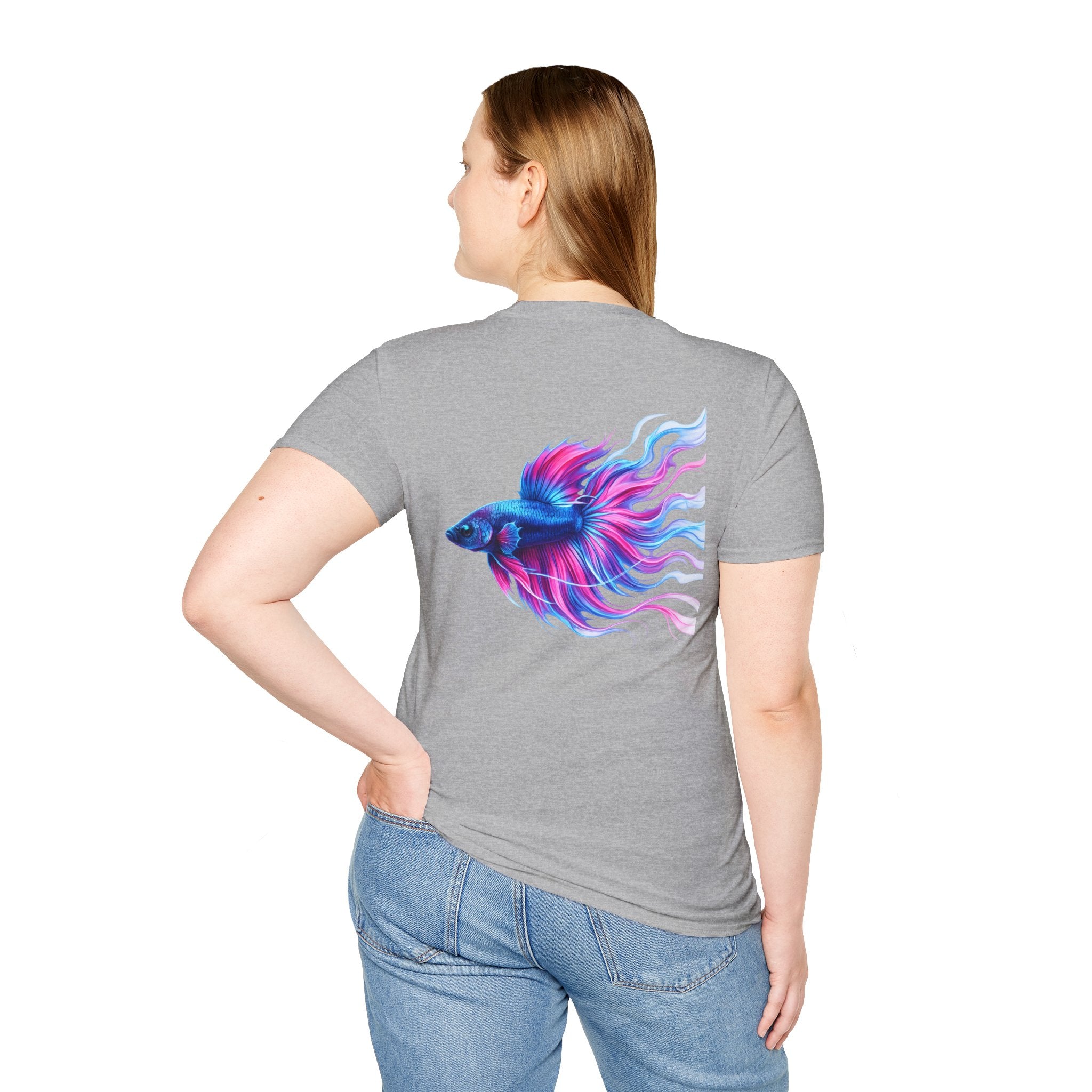 Electric Paint Betta — Lightweight Studio Tee